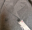 优衣库女装双面呢休闲短大衣478581 06 铅灰色 2XL /165/100B 实拍图