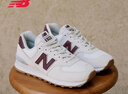 NEW BALANCE NB574官方休闲鞋女鞋复古舒适秋冬透气网鞋轻便百搭潮流运动鞋 米白色 WL574RCF 36 (脚长22.5cm)尺码详询客服 实拍图