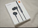 小米（MI）活塞耳机 清新版 3.5mm 入耳式 通用耳麦 适用小米华为荣耀手机 黑色 实拍图