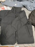 京东京造羽绒服男女情侣同款真鸭绒冬季外套面包服轻松羽绒 石墨灰 L 实拍图