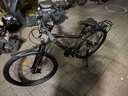 凤凰上海凤凰山地车自行车男士女式学生成人变速宽胎越野公路赛单车 【钢架/全套竞速轴承】条轮浅灰 27.5寸24速【建议168-198cm】 实拍图