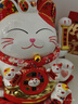 智汇招财猫开业大摆件自动招手电动摇手大号陶瓷新店开业大吉乔迁礼物 【招财进宝】23*20*21 【礼盒+坐垫+围脖】电池插电两用 实拍图