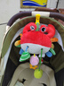 易简（yijan）婴儿抽抽乐婴儿车挂件玩具0-1岁抬头练习挂件床铃床挂螃蟹拉拉乐 实拍图