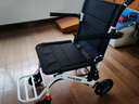 凯莱宝轮椅折叠老人超轻便旅行便携式手动铝合金手推车可上飞机残疾康复 12加厚铝金+便携乘坐舒适【6公斤-升级减震】ZT 实拍图
