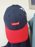 Levi's 李维斯儿童帽子男女童棒球帽儿童撞色遮阳帽梭织鸭舌帽 深靛蓝 8/20【建议头围54-56cm】 实拍图