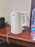 美的（Midea）电热水壶家用烧水壶小容量 0涂层 食品级304不锈钢 双层防烫 全钢无缝  1.5L容量 1566 实拍图