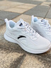 安踏男鞋运动鞋子男士秋冬季款皮面防泼水轻便软底白色跑步休闲鞋子男 【皮面防泼水神器】安踏白/黑-5 42 实拍图