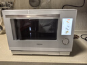 东芝（TOSHIBA）【国家补贴20%】白珍珠水波炉高奢款家用微波炉烤箱微蒸烤炸炖一体机蒸烤箱28L触控彩屏YD95CNW 实拍图
