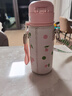保温杯316不锈钢水杯高颜值吸管杯学生便携杯子杯套款悠悠狗570ml 实拍图
