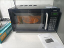 格兰仕（Galanz）【国家补贴】微波炉烤箱一体机光波20L家用700W节能平板易清洁智能菜单多功能小型烧烤解冻预约DG 全新机器 实拍图