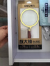 得力（deli）复古金属框木质手柄架放大镜 直径70mm  实拍图