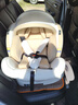 初婴贝儿童安全座椅汽车用0-4-12岁婴儿宝宝车载可坐可躺i-Size通风加热 悦享版金+通风加热+支撑腿+遮阳棚+175°躺 实拍图