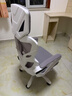 朗域轩品人体工学电竞椅人工力学座椅久坐护腰宿舍游戏电脑椅子可躺写字椅 【3级气杆】可后躺+乳胶-白灰 120-155度(含) 联动扶手 四向腰托 实拍图
