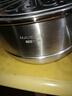 美厨（MAXCOOK）蒸锅 304不锈钢30CM三层蒸锅 加厚复底汤锅 燃气电磁炉通用 实拍图