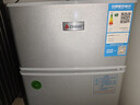 志高（CHIGO）小冰箱迷你小型家用冷藏冷冻两用宿舍出租房用双门办公室电冰箱节能省电 【店长推荐】48L银色【三天约一度电】 实拍图