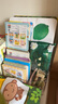 金隆兴桌面书架儿童绘本收纳架盒小型杂志架亚克力展示架置物架透明书立 实拍图