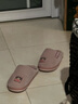 大嘴猴（paul frank）棉拖鞋女士秋冬季室内家居拖鞋毛绒保暖厚底棉鞋女款粉红250PF607 实拍图
