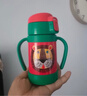 虎牌（TIGER） 婴幼儿童保温杯吸管真空304不锈钢水杯MCK-A28C保冷杯280ml 小狮子G 280ml 实拍图