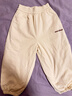 巴拉巴拉童装儿童长裤男童女童宝宝束脚裤子秋冬宽松百搭休闲裤 浅卡其50311 120 cm 实拍图