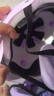 斯威（SWAY）轮滑鞋儿童溜冰鞋男女童初学套装中小学滑轮滑冰旱冰鞋成人直排轮 莫紫八轮全闪+头盔护具+一体支架 M (适合6-12岁)平时鞋码31-36 实拍图
