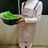 光多拉防水围裙厨房防油污家用做饭无袖工作服男士女士通用家务清洁粉色 实拍图