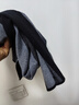 海澜之家（HLA）围巾含羊毛男士围脖脖套生日礼物男生送男朋友送爸爸 黑灰色 均码 实拍图