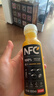 农夫山泉100%纯果汁NFC橙汁300ml*10瓶整箱鲜果冷压榨饮料礼盒热门商品 实拍图