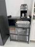 七序厨房置物架落地多层防尘收纳柜家用微波炉烤箱储物柜碗柜餐边柜 【特厚】二门三层长50宽32高80 实拍图