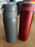 乐扣乐扣（LOCK&LOCK）不锈钢纤巧便携保温杯茶水杯车载商务杯子LHC560（300ml）红色 实拍图