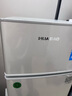 华宝小冰箱小型家用出租房用冷藏冷冻两用一级能效节能省电迷你宿舍寝室办公室二门电冰箱 【一级能效】58L银色【三天不到一度电】 实拍图