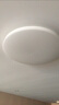 欧普（OPPLE）led吸顶灯具儿童房间现代简约圆形阳台卧室灯高显色三防一体快装 呵护光【白光】36W/3000lm直径40cm 实拍图