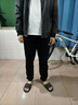 匹克针织运动裤男冬季跑步加绒梭织长裤休闲裤运动服男直筒裤束脚裤子 【秋冬加绒束脚裤4007】黑色 2XL (185) 实拍图