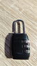 欣沁 密码锁 箱包密码锁 防盗 旅行箱包/电脑双肩背包金属小挂锁 黑色 实拍图