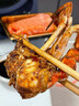 梭子蟹鲜活特大野生舟山大螃蟹海鲜新鲜冷冻海蟹水产飞蟹白蟹顺丰 9两以上/只 【净重5斤大梭子蟹】 实拍图