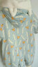 博睿恩新生婴儿衣服冬季宝宝爬爬服可爱连帽加绒夹棉保暖连体衣 狐狸树 80cm 实拍图