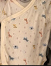 优衣库婴幼儿宝宝新生儿包臀衣长袖1件装连体衣478372 478373 478374/01乳白色 70cm 实拍图