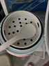 美的（Midea）迷你电饭煲微压 小型家用电饭煲1-2人电饭锅家用1-2-3个人用宿舍萌趣多功能煲汤煮饭煮粥不粘内胆 【机械款】一键快煮 1.6L 黑晶防粘内胆 实拍图