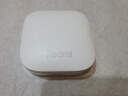 小米Redmi 红米Buds6活力版耳机 半入耳式蓝牙无线耳机 30小时长续航 通话降噪 适用小米华为苹果 白色 实拍图