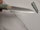 京东京造 青颜水果刀 削刮皮家用瓜果刀宿舍辅食小刀削皮刀具【带刀鞘】 实拍图