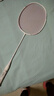 薰风（KUMPOO）羽毛球拍全碳素超轻初学者K520升级款熏风K520 PRO 白/淡粉 粉线 实拍图