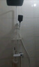 九牧王淋浴花洒套装全铜冷热恒温花洒数显家用卫生间增压沐浴花洒 钢琴恒温款-雅白数显 实拍图