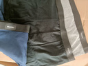 莫代尔4条男士内裤男平角特大码胖子肥佬220斤加肥加大宽松四角裤 纯棉款（黑+宝蓝+深灰+浅灰） 4条 6XL （建议体重240-280斤） 实拍图