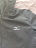 美津浓（MIZUNO）户外夹克男连帽梭织透气情侣锋衣加绒加厚加棉外套男上衣 实拍图