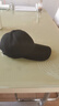 【热巴同款】加大棒球帽帽子男女大头围显脸小春夏字母百搭棒球帽 侧标-黑色 实拍图