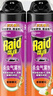 雷达（Raid）基孔肯雅热杀虫剂喷雾 550ml*2瓶 香甜橙花香型杀蟑 杀虫气雾剂 实拍图