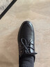 七匹狼（SEPTWOLVES）皮鞋男百搭男鞋舒适正装鞋商务休闲鞋德比鞋8383031058 黑色 39  实拍图