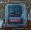 闪迪（SanDisk）256GB SD内存卡 4K V30 U3 C10 相机存储卡 读速200MB/s 写速140MB/s 微单/单反相机内存卡 实拍图