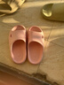 朴西小鲨鱼软底儿童凉拖鞋男童宝宝洗澡防滑家居室内拖鞋女童 桃沙粉 实拍图