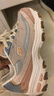 斯凯奇（Skechers）奶茶熊女鞋秋季厚底老爹鞋软底百搭熊猫鞋休闲运动鞋149238 实拍图