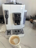 德龙（Delonghi）全自动咖啡机 家用意式 可拆卸豆仓触摸中文显示屏19BAR泵压美式现磨豆粉13档研磨 欧洲进口R3系列 白月光 操作简便 一键咖啡菜单 开关机自动清洗 实拍图